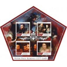 Postage stamps art Peter Paul Rubens.